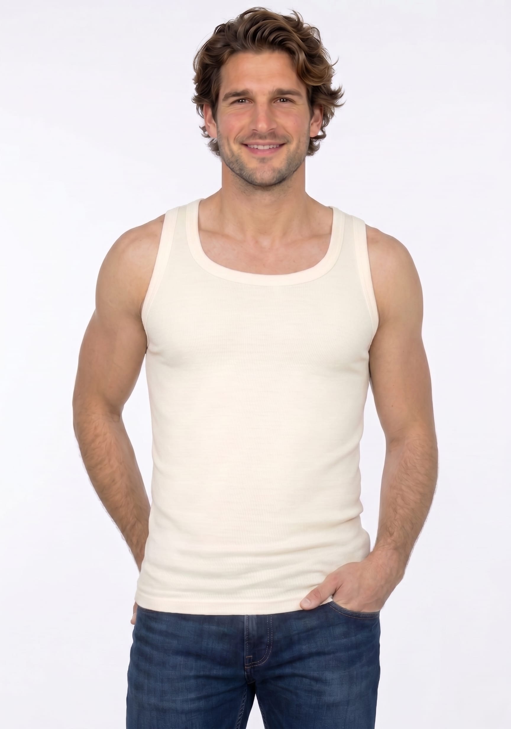 Art. 102 Wide-Strap Tank Top