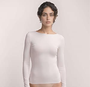 Art. 1047 Long Sleeve Boat Neck Sweater