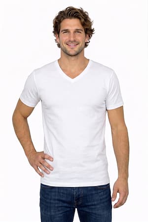 Art. J500P – Short Sleeve V-Neck T-Shirt